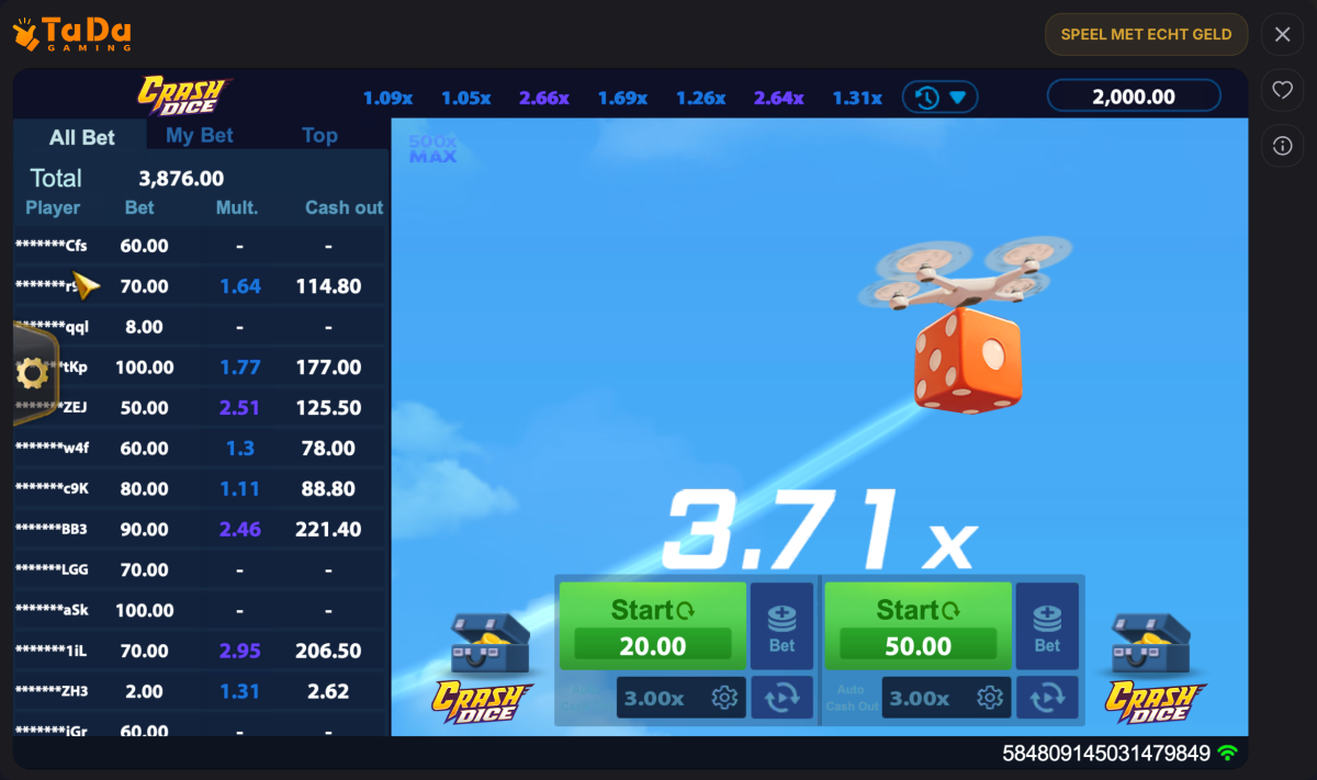 Crash Dice